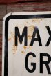 画像6: dp-201001-16 Road Sign "MAXIMUM GROSS WEIGHT 4 TONS "