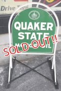 dp-200901-55 QUAKER STATE / 1970's Stand Sign