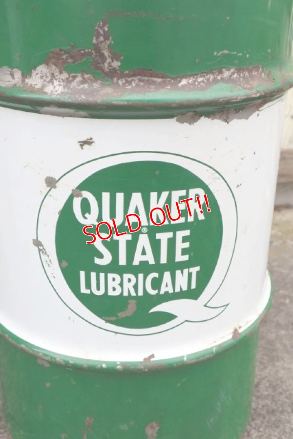 画像2: dp-201001-17 QUAKER STATE / 1980's 120 LBS. Motor Oil Can