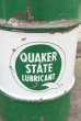 画像2: dp-201001-17 QUAKER STATE / 1980's 120 LBS. Motor Oil Can (2)