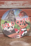 ct-201001-09 McDonald's / 1996 Collectors Plate "Hamburglar in Zoo"