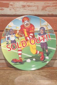 ct-201001-09 McDonald's / Collectors Plate "American Football"