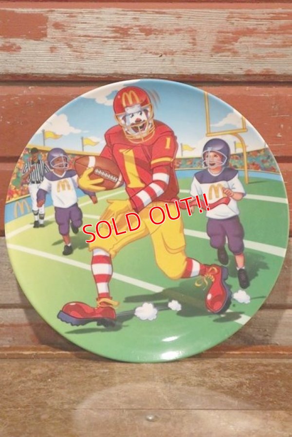 画像1: ct-201001-09 McDonald's / Collectors Plate "American Football"