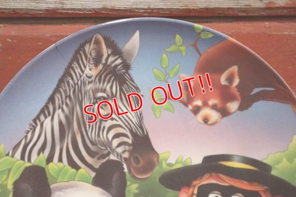 画像3: ct-201001-09 McDonald's / 1996 Collectors Plate "Hamburglar in Zoo"