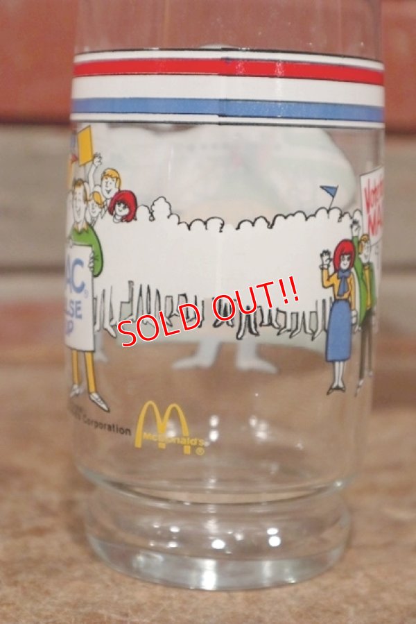 画像5: nt-200501-02 McDonald's / Mc Vote '86 “Big Mac" Glass