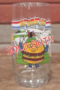 nt-200501-02 McDonald's / Mc Vote '86 “Big Mac" Glass