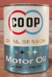 画像1: dp-201001-29 COOP / One Quart Motor Oil Can (1)