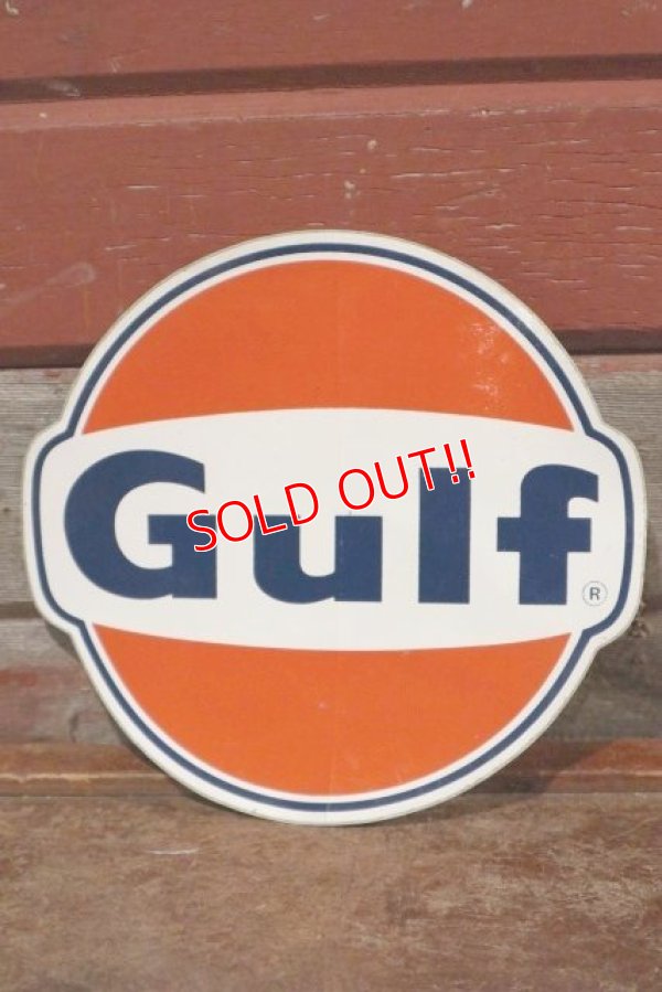 画像1: dp-201001-24 Gulf / 1970's-1980's Sticker