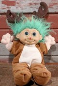 ct-201001-28 Trolls / RUSS 1980's-1990's Rudolph the Red-nosed Reindeer Plush Doll