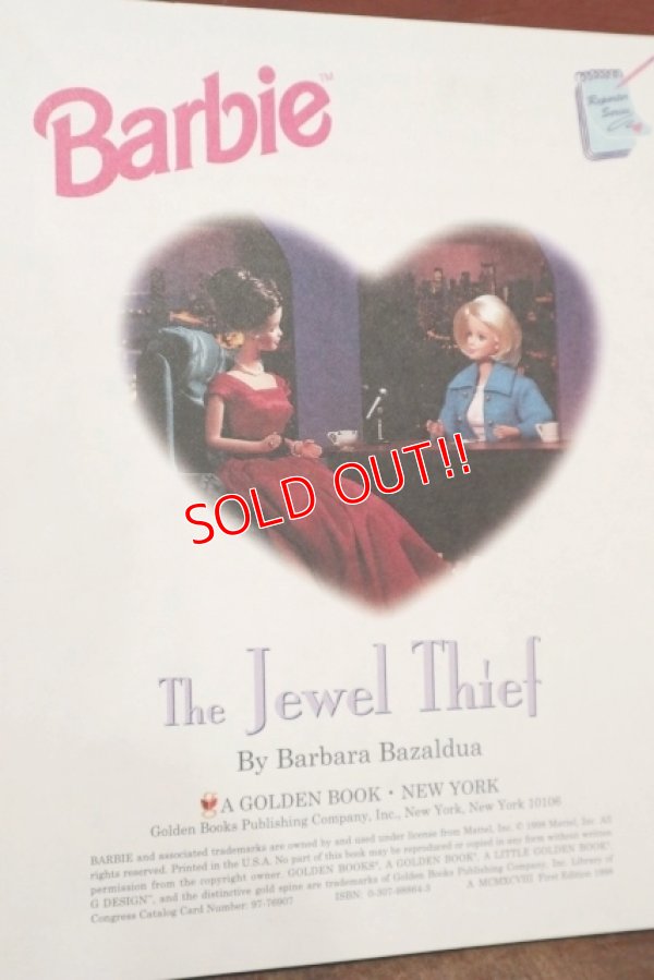 画像2: ct-200901-73Barbie / 1999 Little Golden Book "The Jewel Thief"