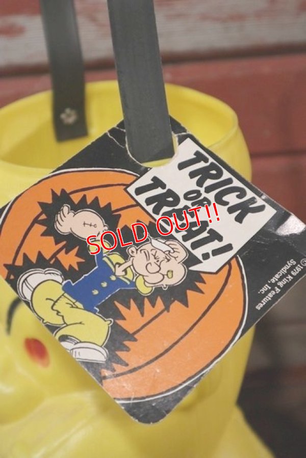 画像5: ct-201001-67 Popeye / 1979 Halloween Candy Bucket Container
