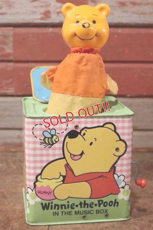 画像1: ct-201001-50 Winnie the Pooh / 1960's Music Jack in the Box