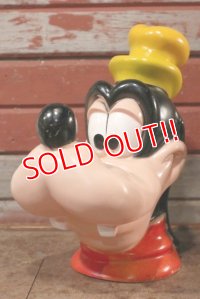 ct-201001-35 Goofy / Play Pal Plastic 1970's Face Bank