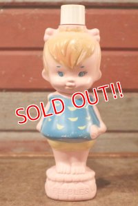 ct-201001-88 Pebbles Flintstone / PUREX 1960's Fun Bath Bottle