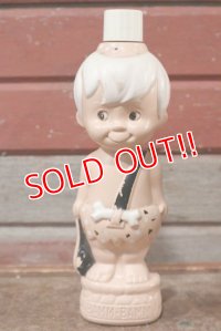 ct-201001-89 Bamm Bamm Rubble / PUREX 1960's Fun Bath Bottle