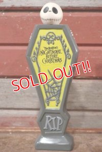 ct-170701-18 The Nightmare Before Christmas / Jack Skellington 1990's Bubble Bath Bottle