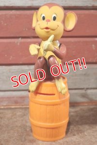 ct-201001-57 Monkey / DAKIN 1970's Coin Bank