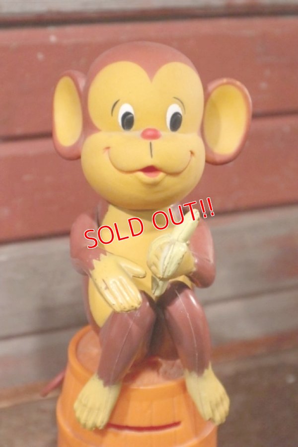 画像2: ct-201001-57 Monkey / DAKIN 1970's Coin Bank