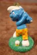 画像2: ct-201101-03 Smurfs / 1998 Candy Topper "Golf" (2)