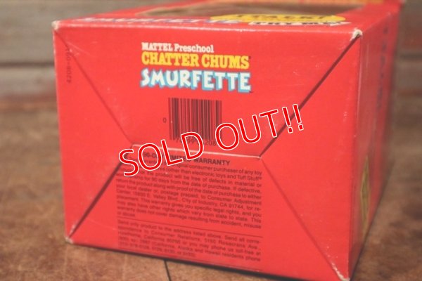 画像8: ct-201001-41 Smurfette / Mattel 1983 Chatter Chums (Box)