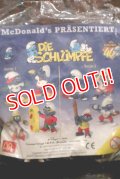 ct-201101-11 Smurfs / McDonald's 1998 PVC Figure Complete Set