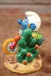 画像3: ct-201101-02 Smurfs / 1998 Candy Topper "Bicycle" (3)