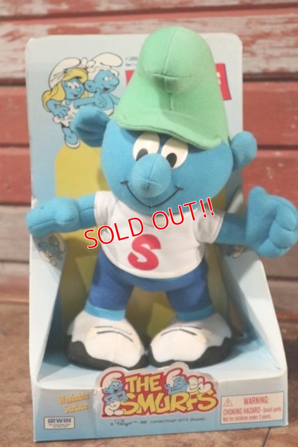 画像1: ct-201101-07 Smurfs / IRWIN 1996 "HUG-a-SMURF" Doll