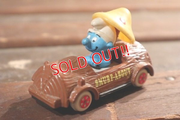 画像1: ct-201101-08 Smurfs / ERTL 1980's Die Cast Car