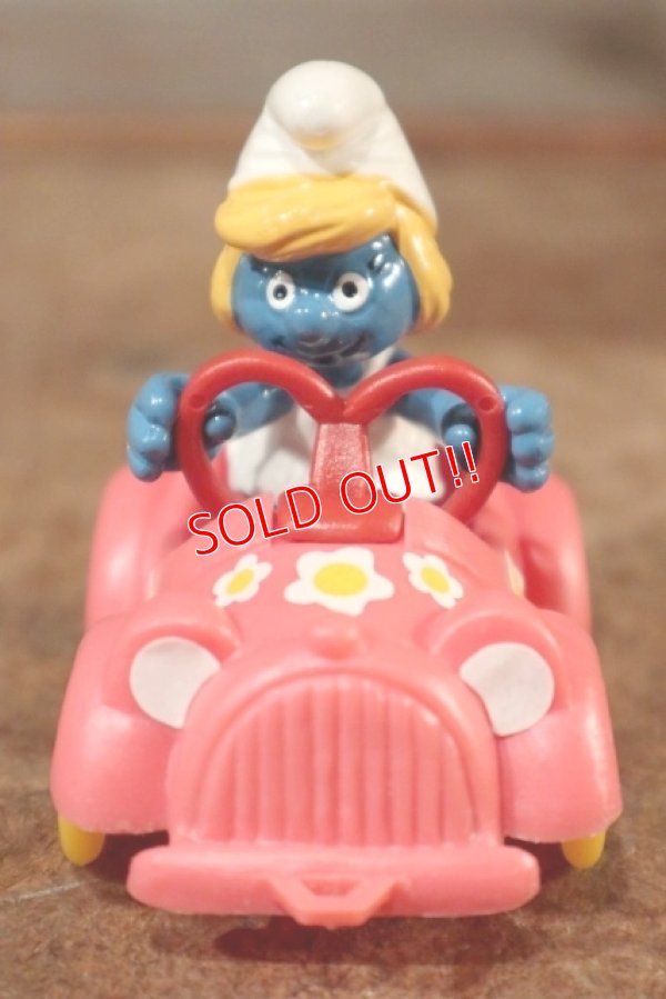 画像2: ct-201101-10 Super Smurf / Smurfette Pink Car #40241