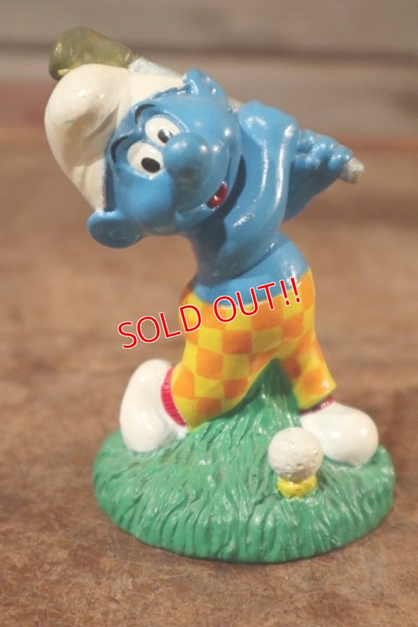 画像1: ct-201101-03 Smurfs / 1998 Candy Topper "Golf"