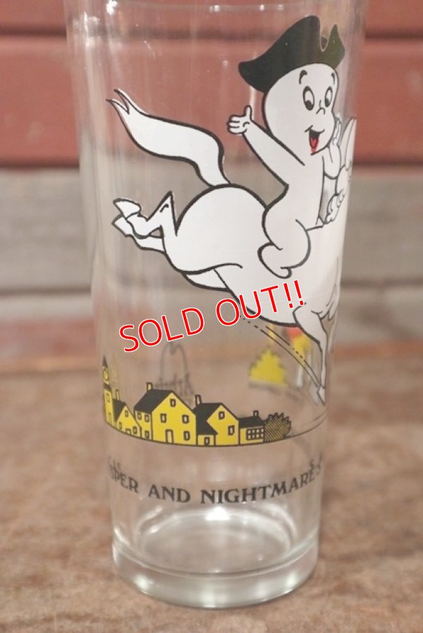 画像3: gs-201001-13 Casper & Nightmare / Arby's 1970's 16 oz. Glass