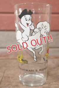 gs-201001-13 Casper & Nightmare / Arby's 1970's 16 oz. Glass