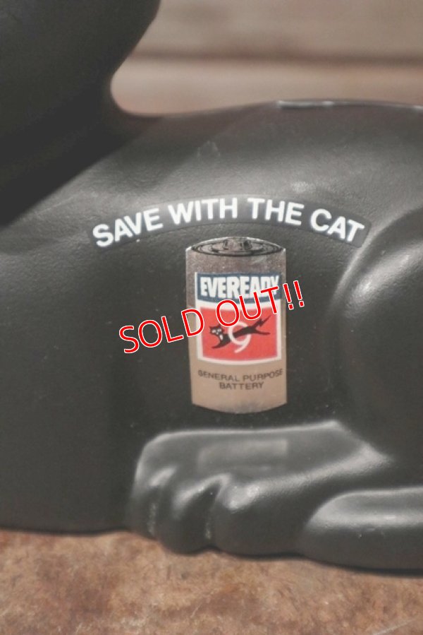 画像3: ct-201001-71 EVEREADY / Black Cat 1981 Coin Bank