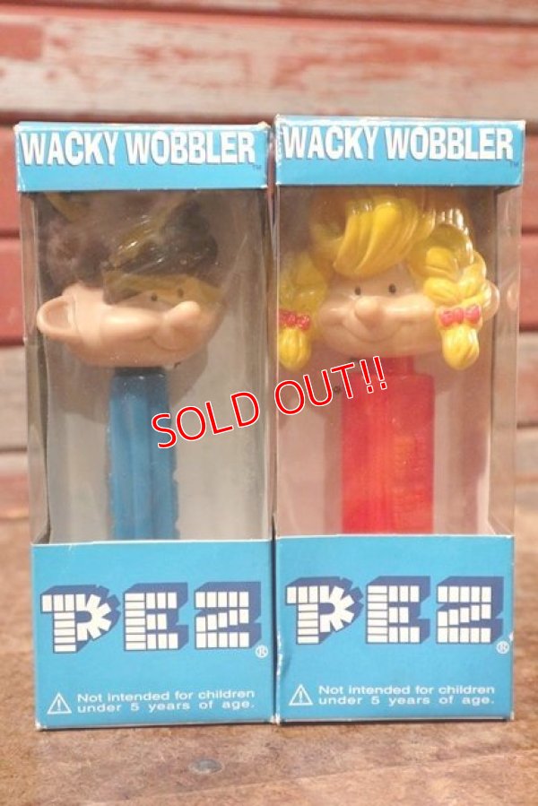 画像1: ct-201101-18 Funko Wacky Wobbler / 1990's PEZ BOY & PEZ GIRL