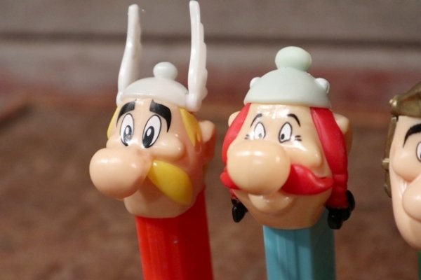 画像2: pz-201101-01 Asterix / 1990's PEZ Dispenser Set of 4