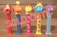 pz-201101-01 Tweenies / 2002 PEZ Dispenser Set of 5