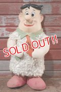 ct-201101-17 Fred Flintstone / Knickerbocker 1960's Rubber Face Doll