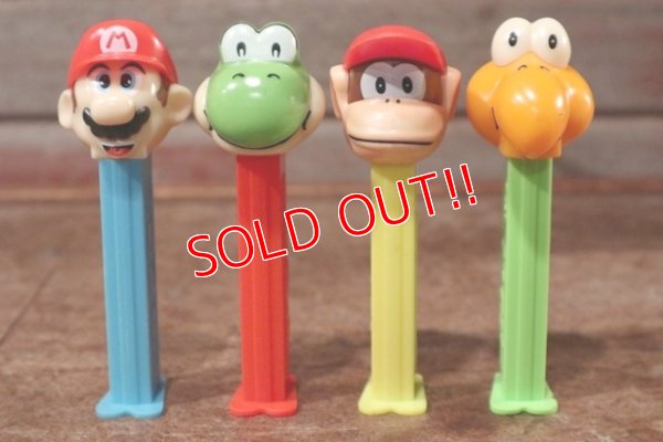 画像1: pz-201101-01 Nintendo / 1990's PEZ Dispenser Set of 4