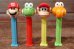 画像1: pz-201101-01 Nintendo / 1990's PEZ Dispenser Set of 4 (1)