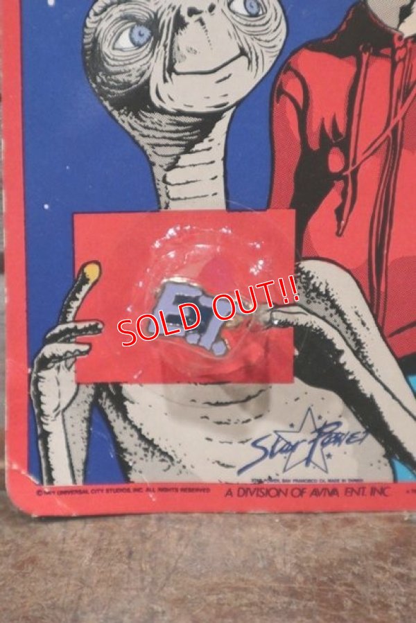 画像2: ct-201101-34 E.T. / 1980's Jewelry Ring "E.T. Logo"