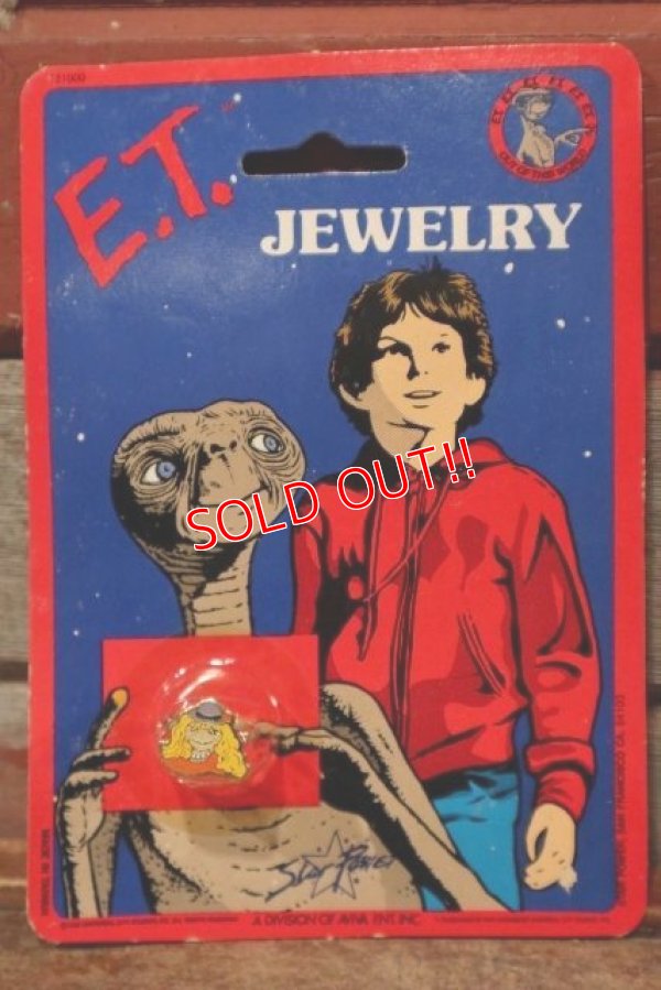 画像1: ct-201101-33 E.T. / 1980's Jewelry Ring "E.T."