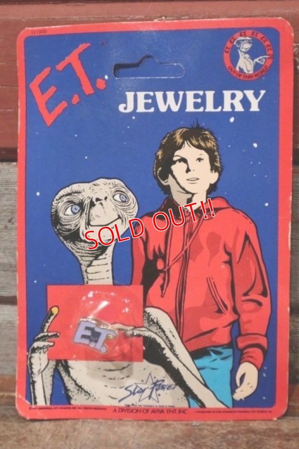 画像1: ct-201101-34 E.T. / 1980's Jewelry Ring "E.T. Logo"