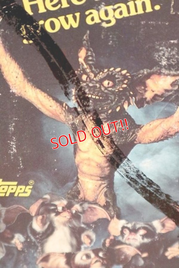 画像7: ct-201101-77 GREMLiNS 2  / Topps 1990 Trading Card Box