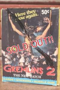ct-201101-77 GREMLiNS 2  / Topps 1990 Trading Card Box