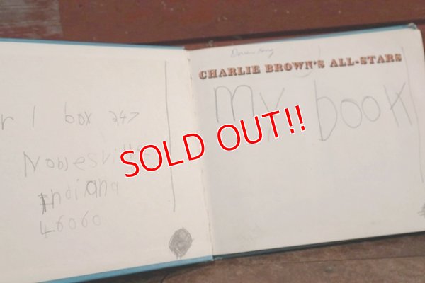 画像3: ct-201001-30 PEANUTS / 1965 "Charlie Brown's ALL STARS" Picture Book