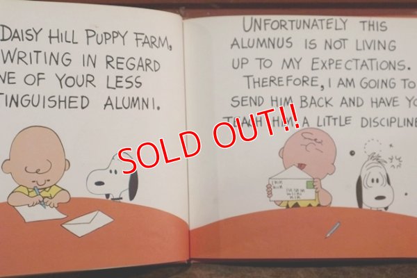 画像6: ct-201001-29 PEANUTS / 1968 "He's Your Dog,Charlie Brown!" Picture Book