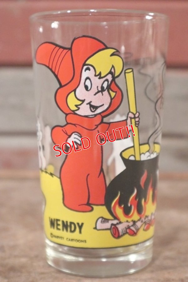 画像1: gs-201101-01 Casper / Wendy PEPSI 1970's Collector Series 8oz.Glass