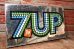 画像1: dp-201101-48 7up / 1970's-1980's Metal Sign (1)