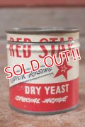 dp-201101-49 RED STAR DRY YEAST / Vintage Tin Can