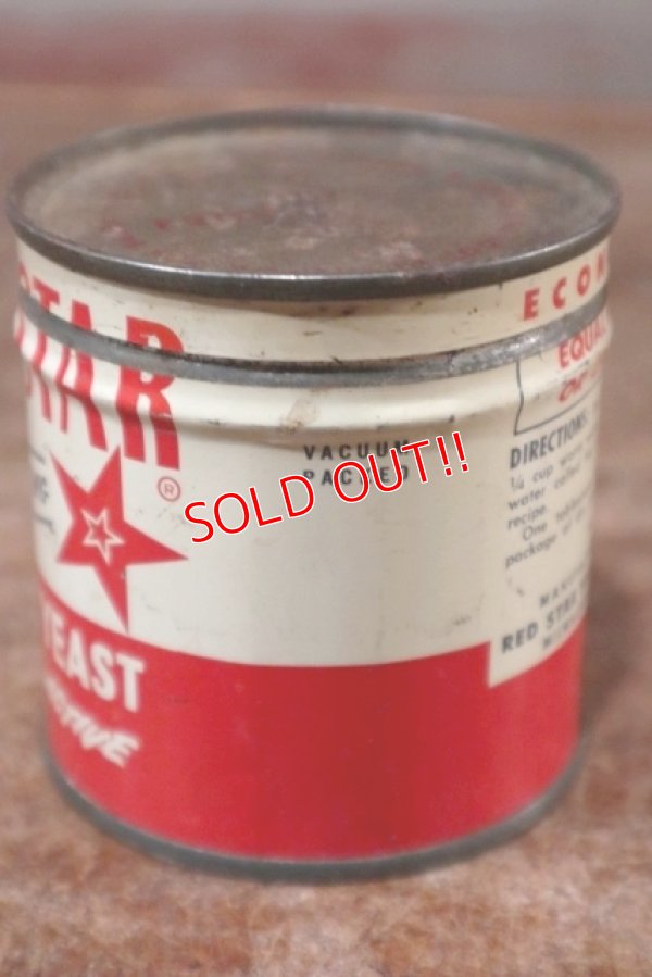 画像3: dp-201101-49 RED STAR DRY YEAST / Vintage Tin Can